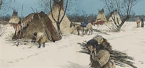 Henry Farny Painting