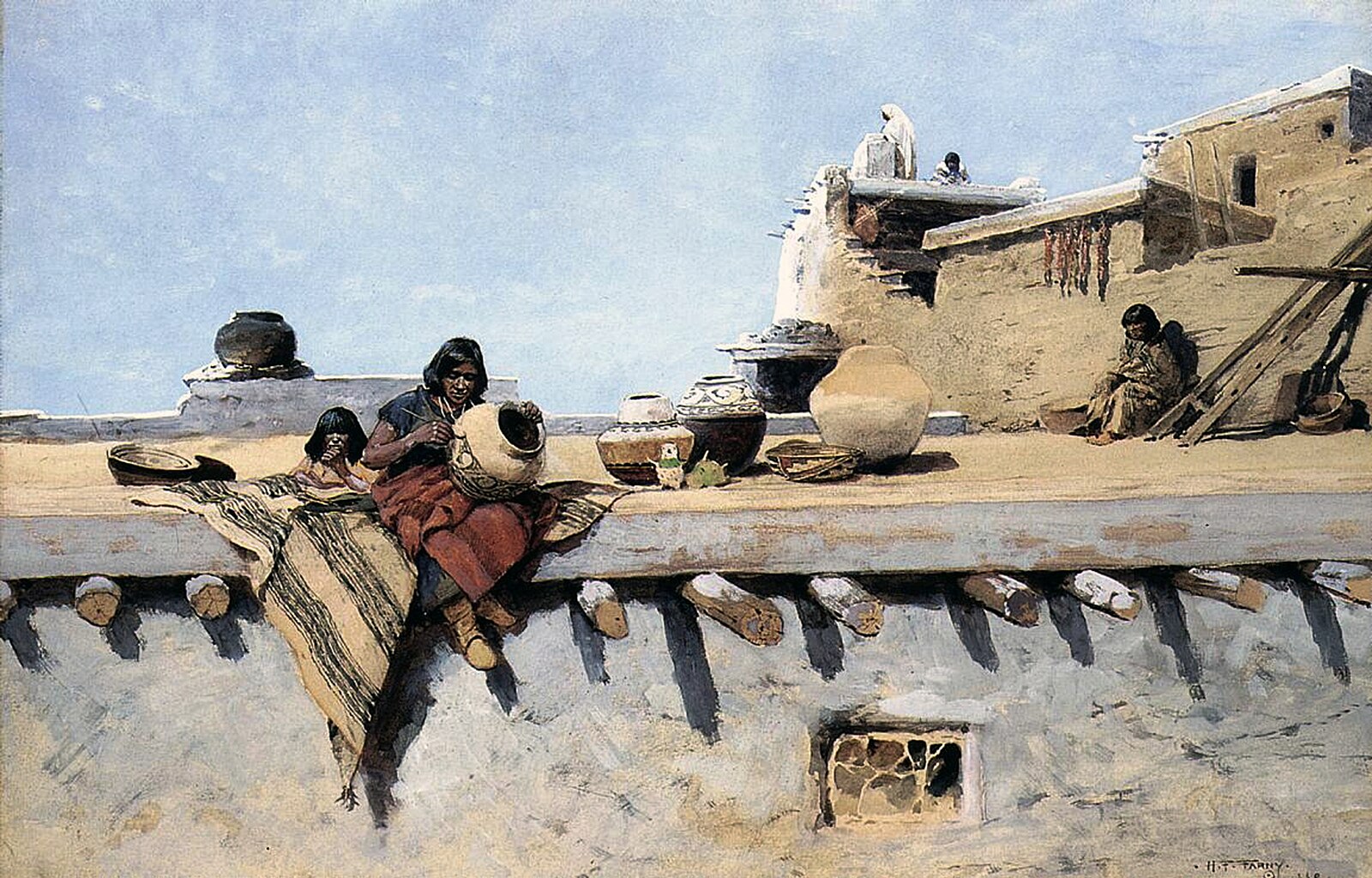 Henry Farny Painting