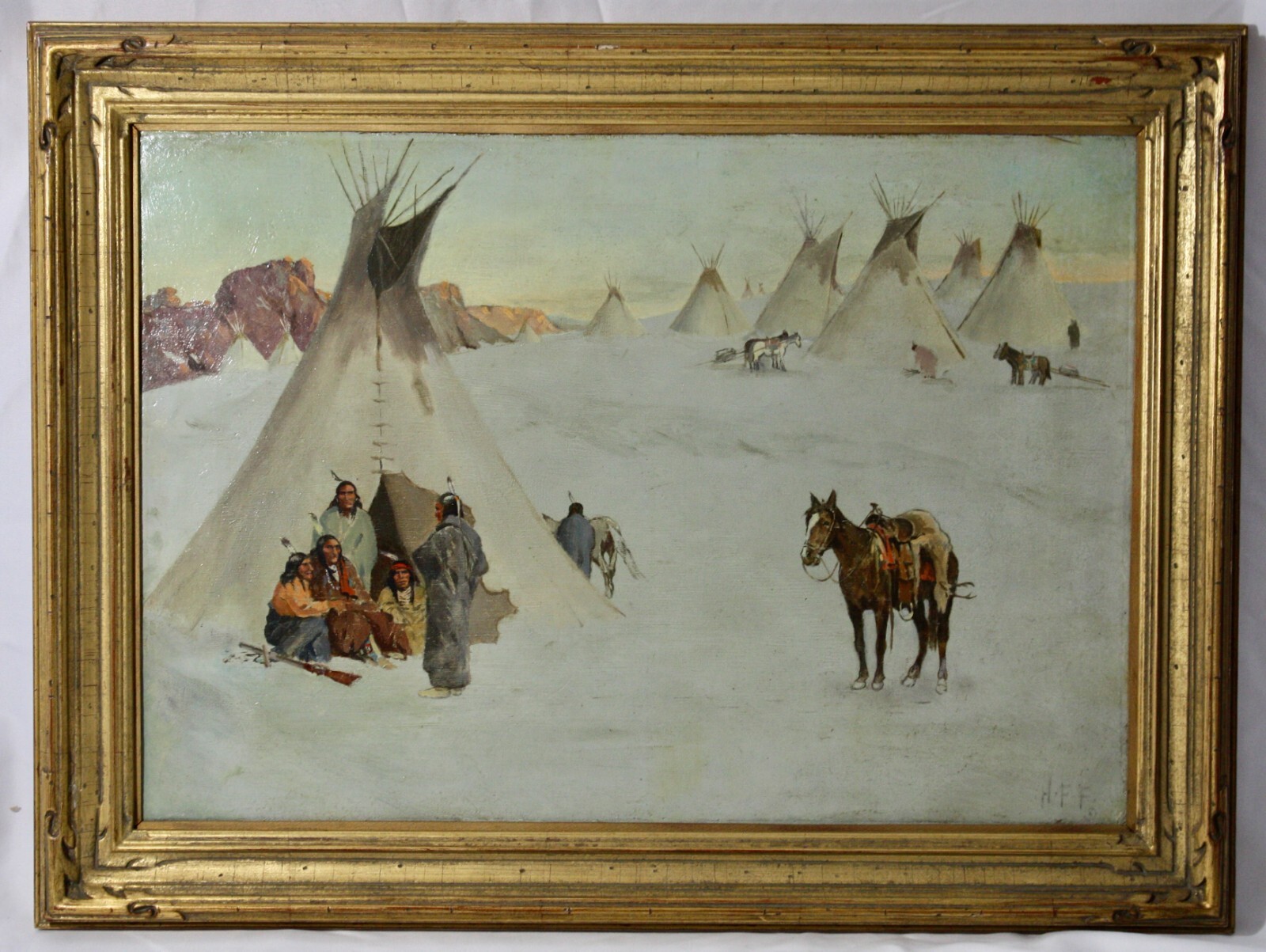 Henry Farny Painting