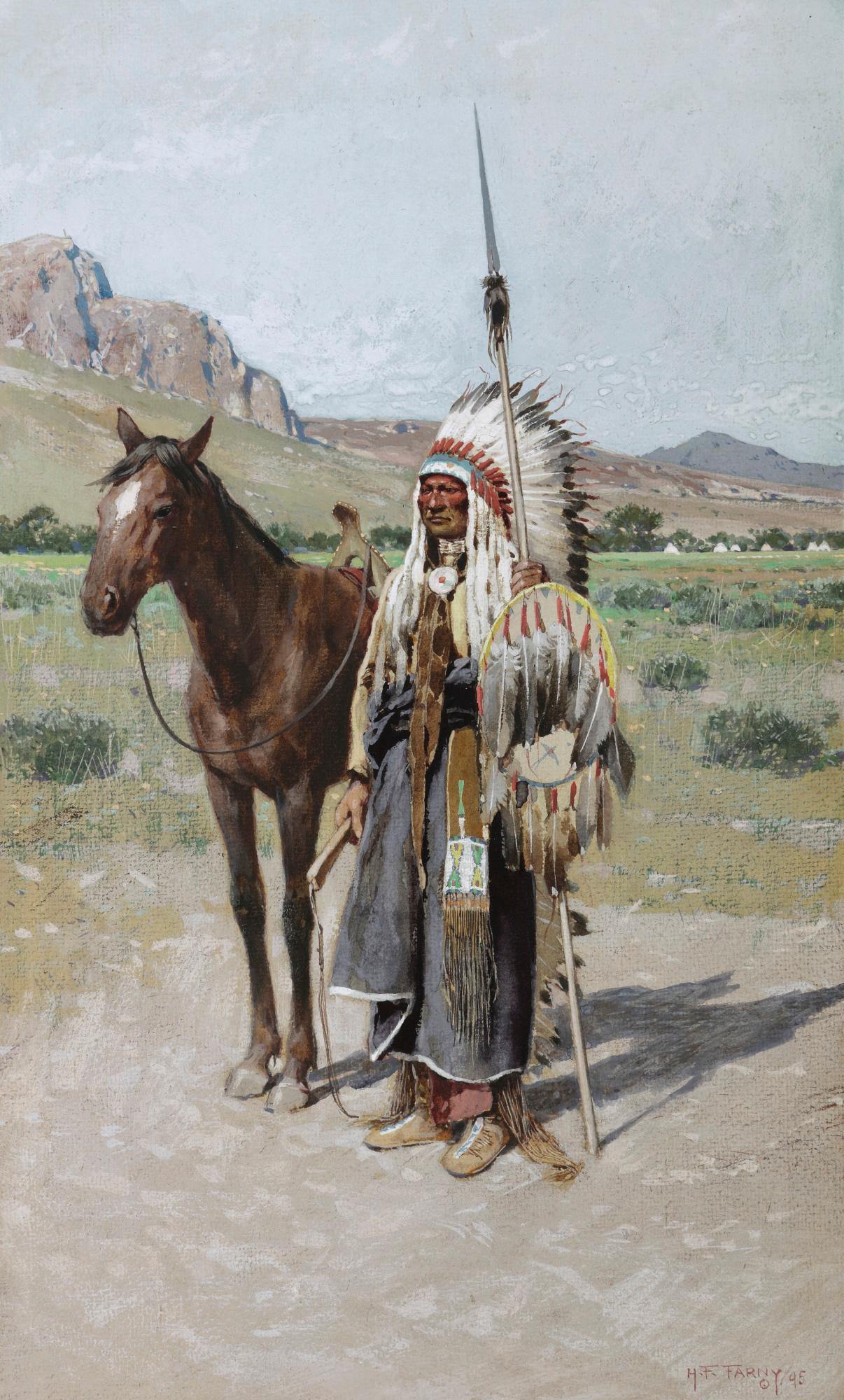 Henry Farny Painting