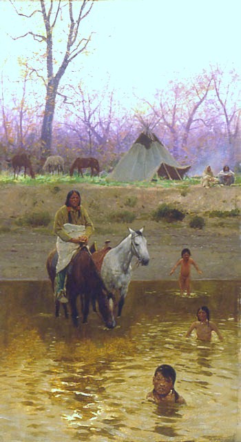 Henry Farny Painting