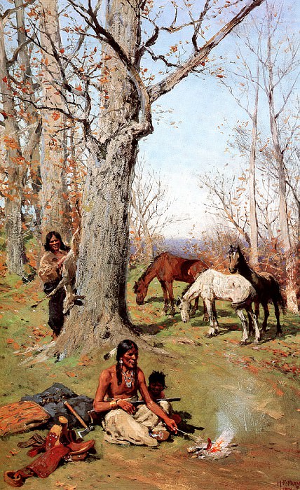 Henry Farny Painting