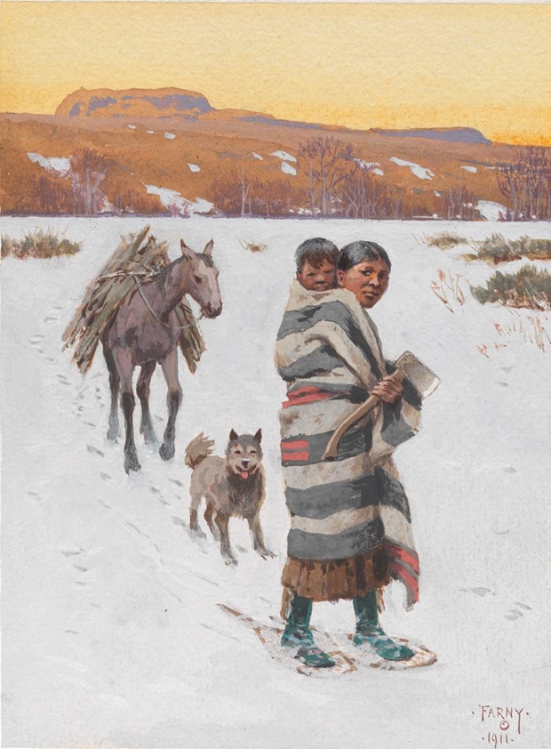 Henry Farny Painting