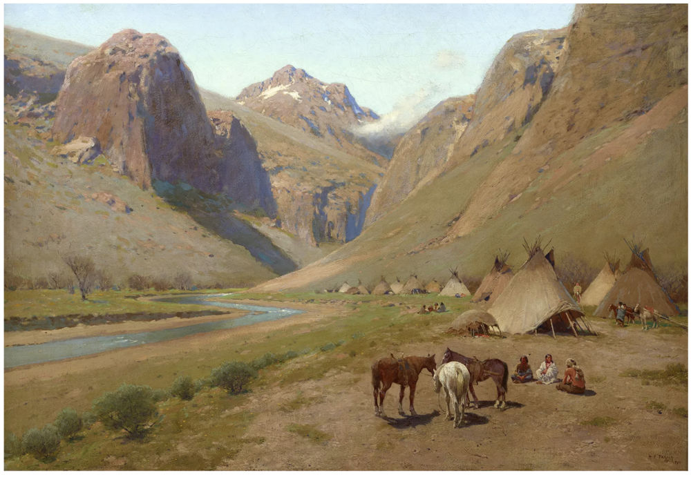 Henry Farny Painting