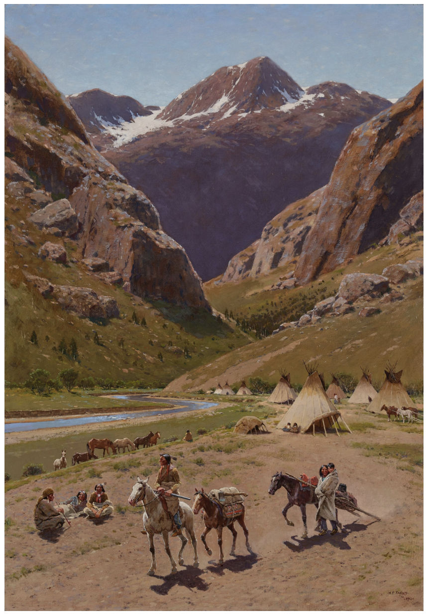 Henry Farny Painting